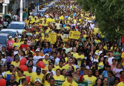 Marcha para Jesus: evento reuniu milhares de cristãos em comemoração ao dia do evangélico em ...